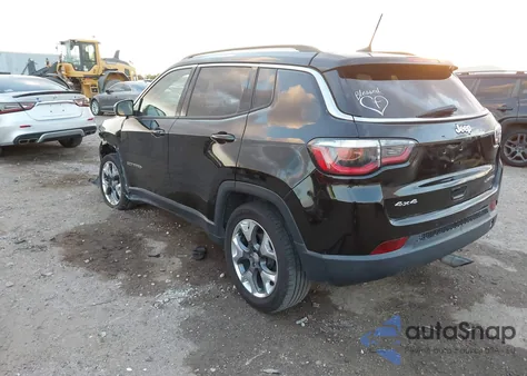 2018 Jeep Compass Limited 4X4 from USA, damaged, VIN 3C4NJDCB7JT333632